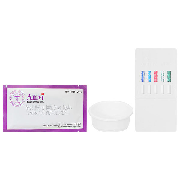 Que xét nghiệm ma túy AMVI Urine Doa Drug Tests (MDMA-THC-MET-KET-MOP)